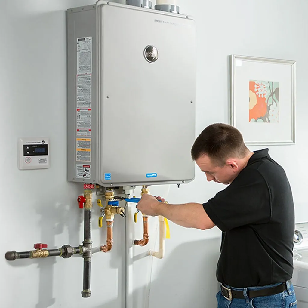 tankless water heater repair in Liberty center, IA